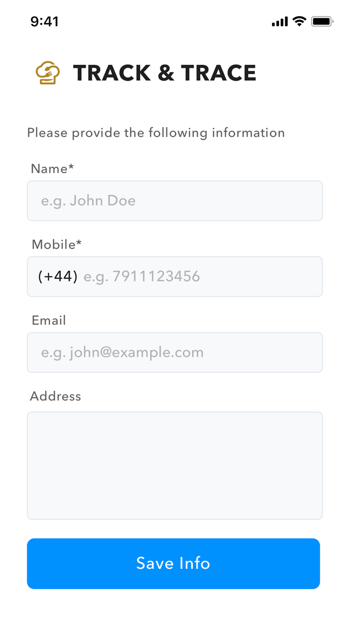Track  Trace by Hermes Tech