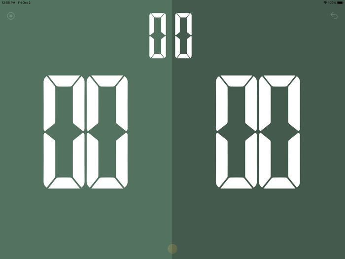 Scoreboard Table Tennis