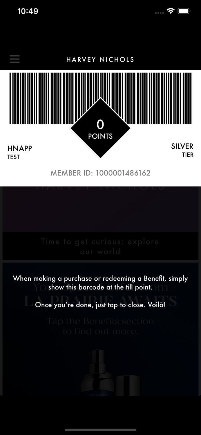 Rewards by Harvey Nichols