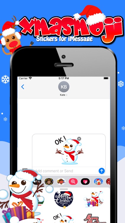 Xmasmoji Stickers for iMessage