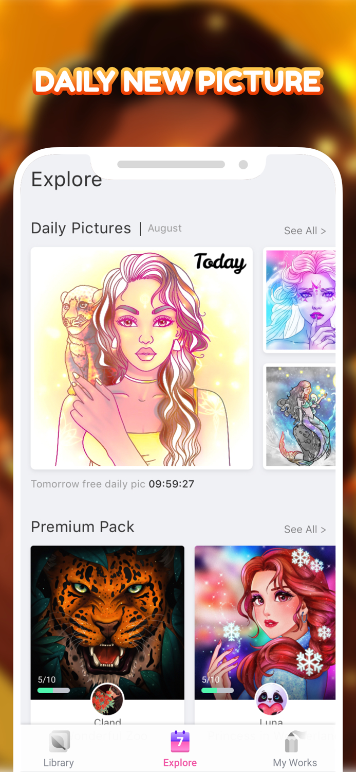 Paint Color Paint by Number