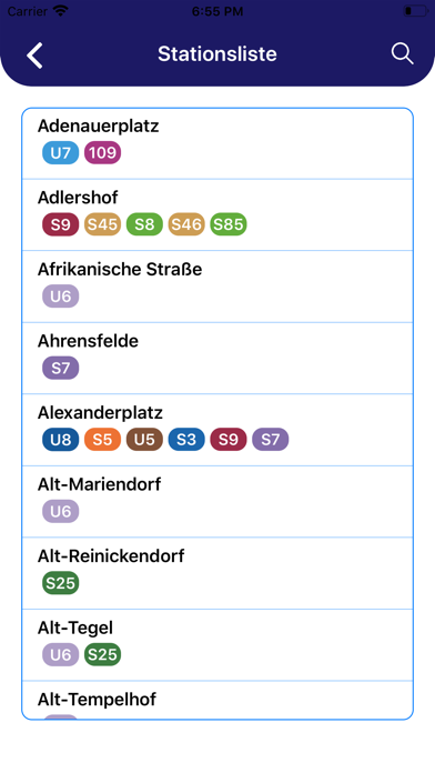 Screenshot #3 pour Berliner U-Bahn: Metro Map