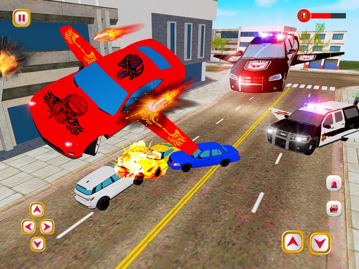 飞行警车模拟器3D