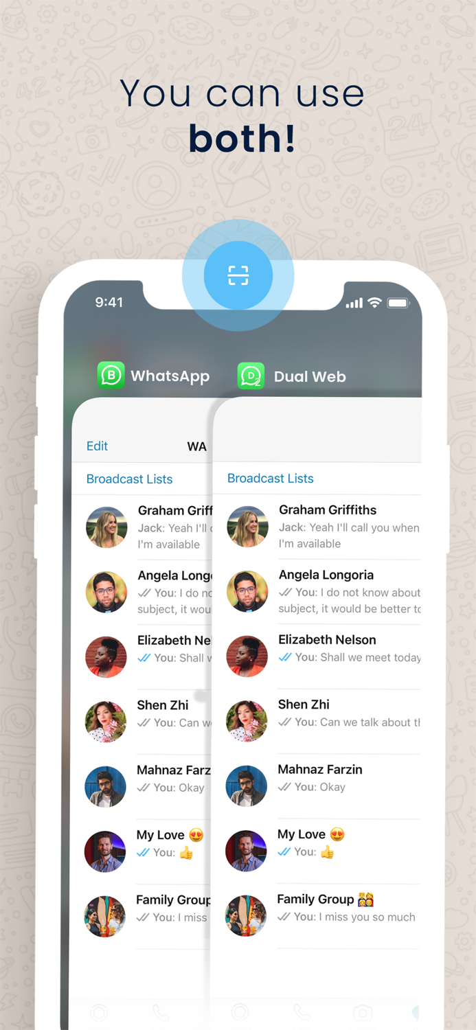 Dual Web Messenger