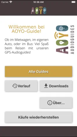 Game screenshot AOYO Audioguides mod apk