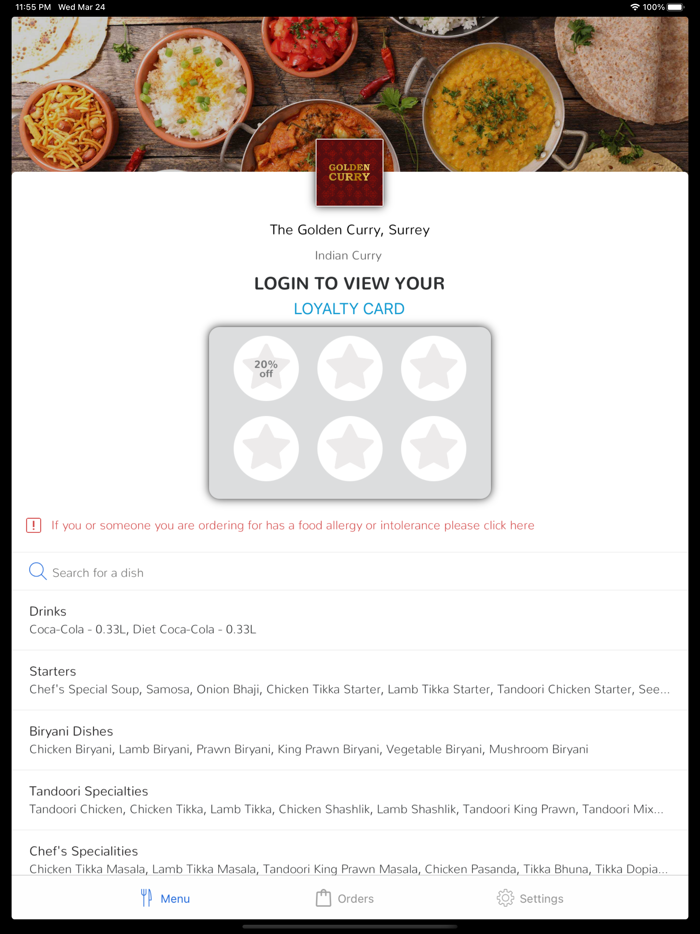 The Golden Curry, Surrey