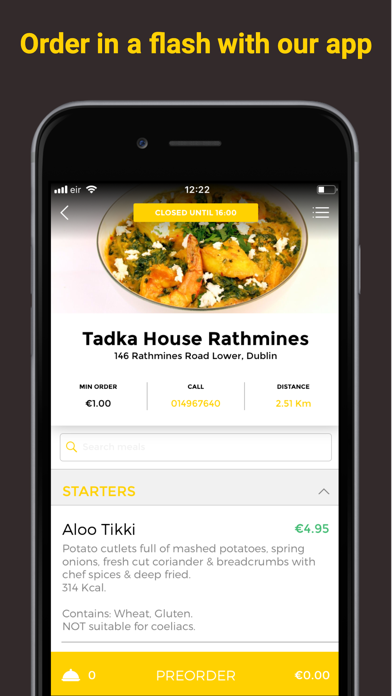 How to cancel & delete Tadka House - Indian Cuisine from iphone & ipad 1