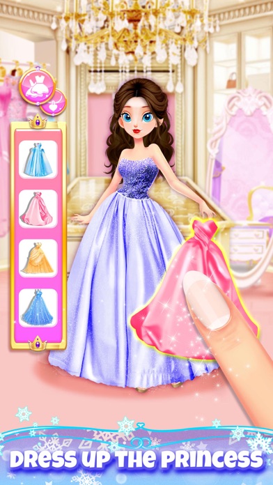Princess Hair Salon Girl Games screenshot 4