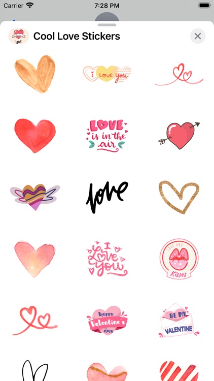 Cool Love Stickers screenshot-5