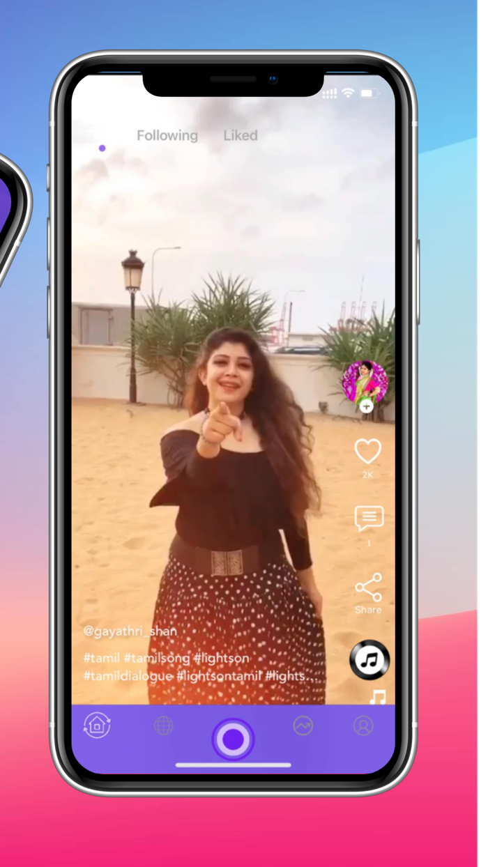 LightsOn - Short Video App