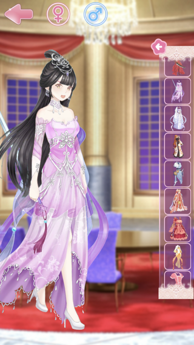 Wedding Dress Up Anime Idol screenshot 2