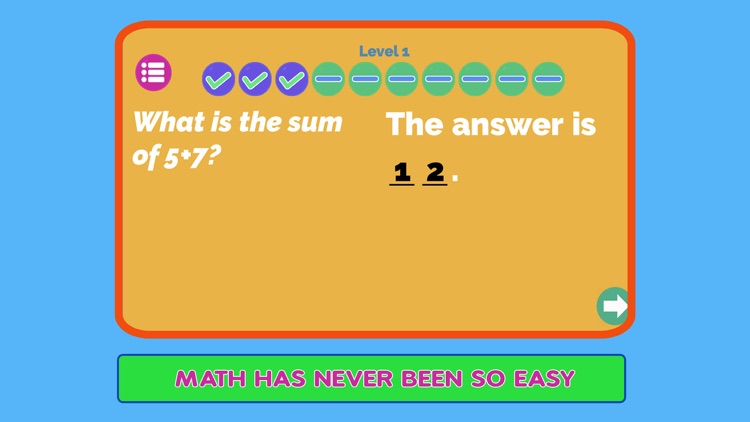 Mental Math Games For Kids App