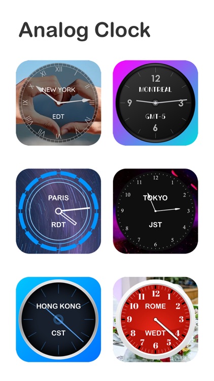 Digital Analog Clock Widget screenshot-3