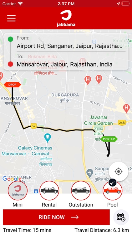 Jabbama Cabs screenshot-3