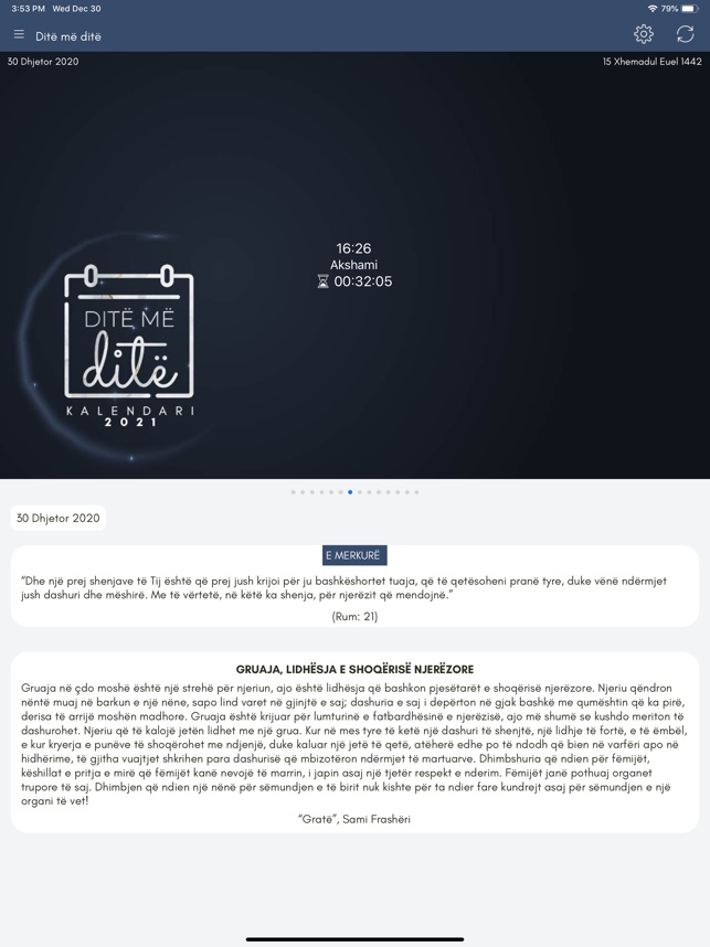 Kalendari Dite Me Dite On The App Store