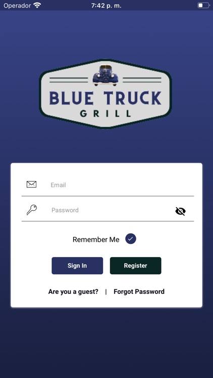 Blue Truck Grill