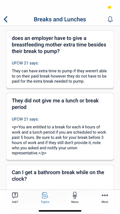 UFCW 21 App