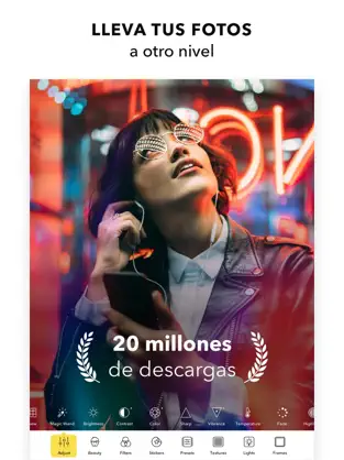 Captura 1 Filterra - Editor de Fotos iphone