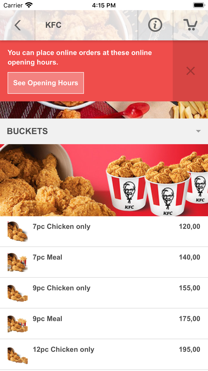 KFC Delivery Su
