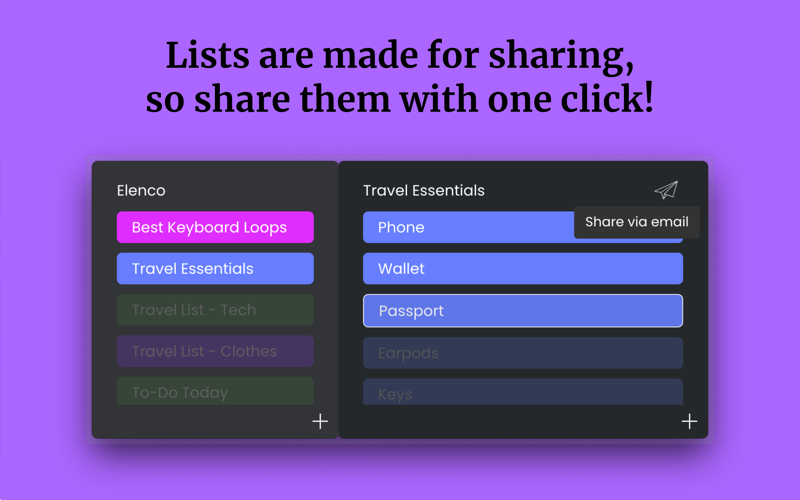 Скриншот из Elenco – Task & To Do List