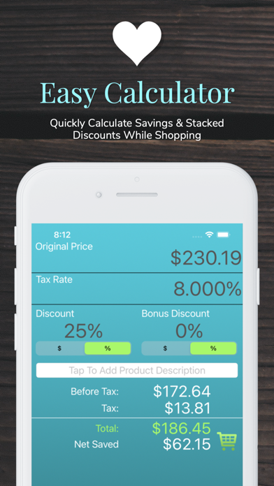 How to cancel & delete Discount Calculator % Off App from iphone & ipad 1