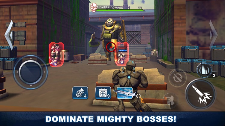 Sniper Vs Robot Shooting Games screenshot-6