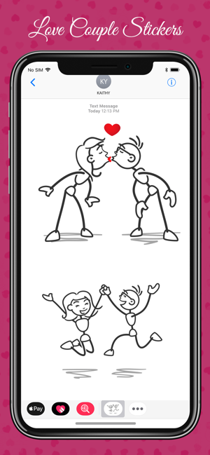 Love Couple Stickers Messages(圖3)-速報App