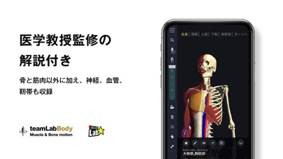3D運動解剖学 teamLabBody screenshot1