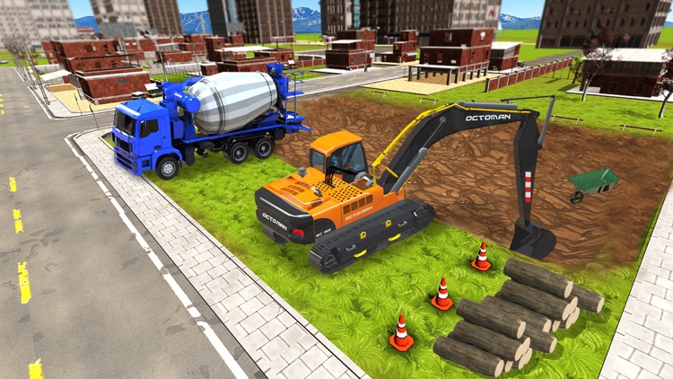 City Construction Truck Games screenshot-6