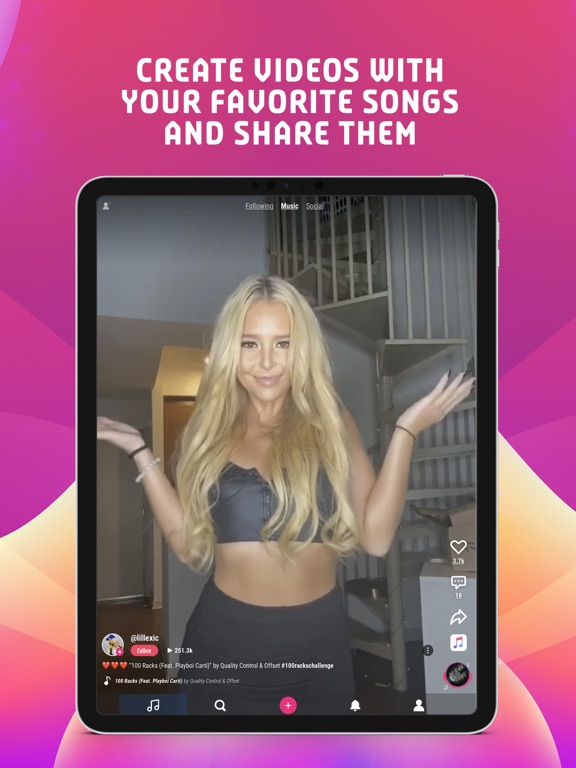 iPad Image of Triller: Social Video Platform
