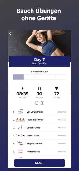 30 Tage Bauch Challenge Im App Store