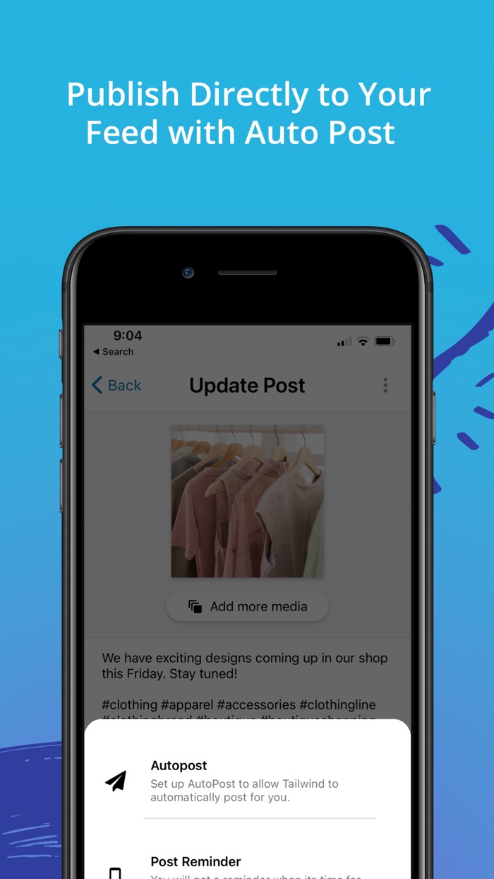 Tailwind Instagram Planner
