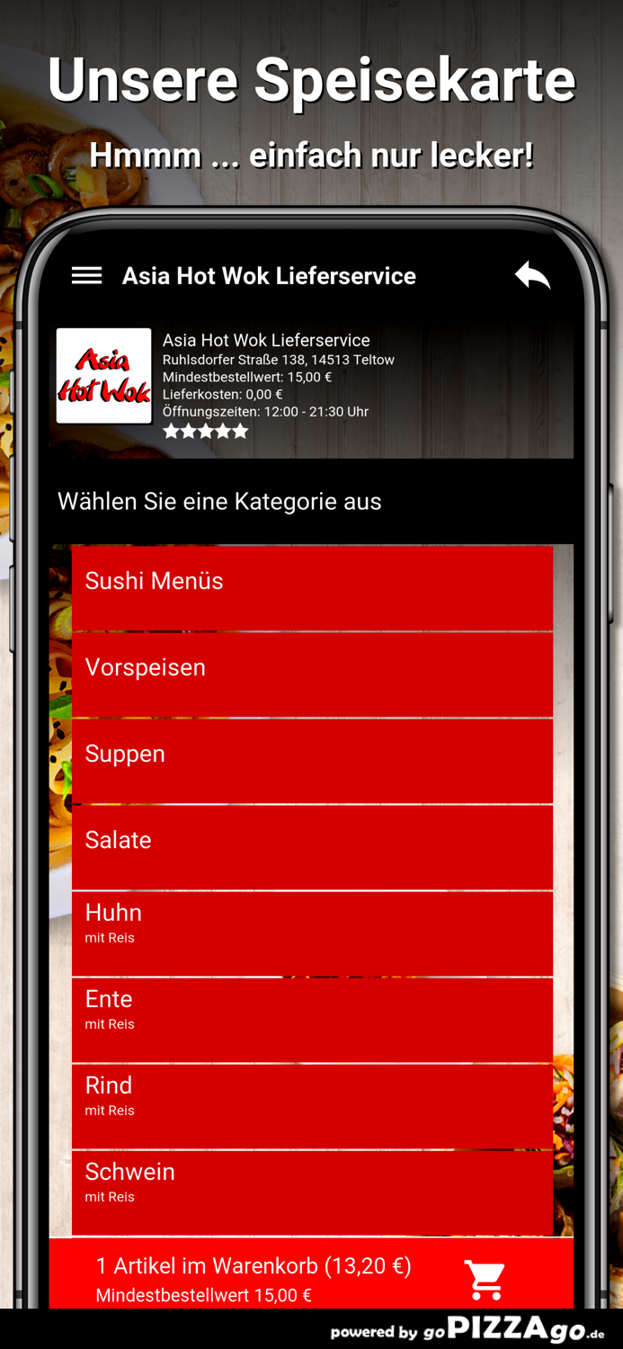 Asia Hot Wok Teltow