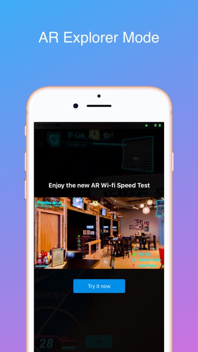 iWifi - AR speed & signal test screenshot 2