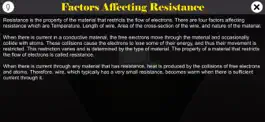 Game screenshot Factors Affecting Resistance mod apk