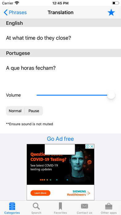 How to cancel & delete English Portuguese Talking Phrasebook - Learn Portuguese from iphone & ipad 3