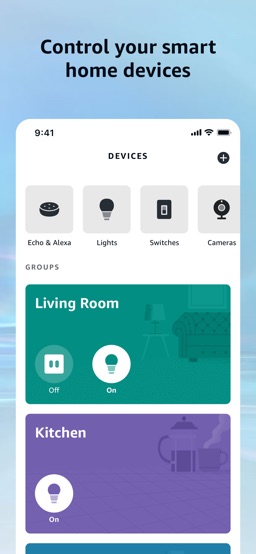 Amazon Alexa app screenshot