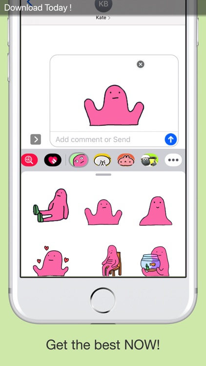 Blobby Stickers Plus screenshot-4