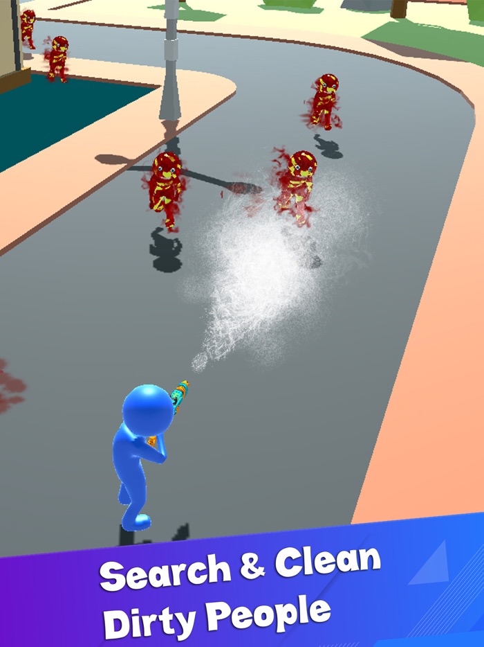Water Shooter Clean The Humans