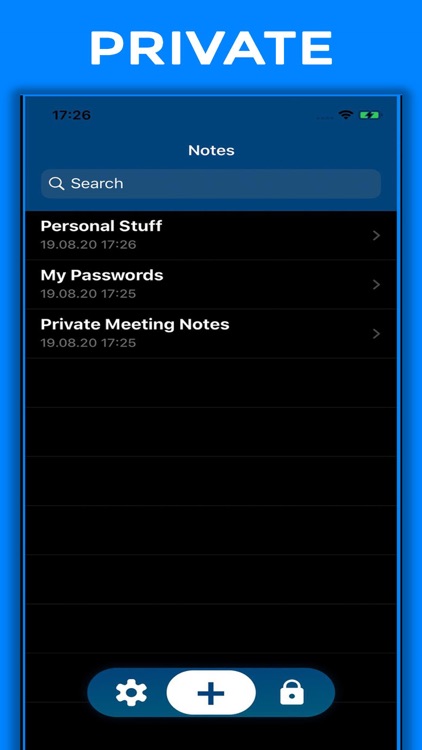 myNotes Secure Private Notepad