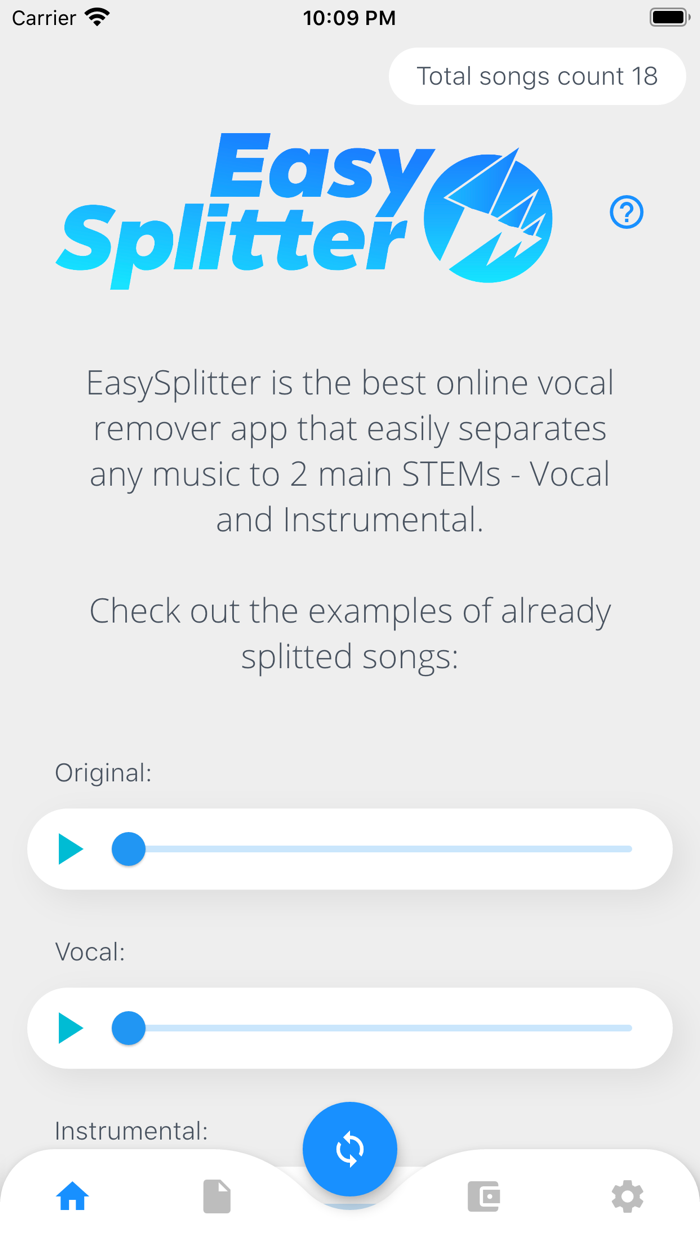 EasySplitter Vocal Remover