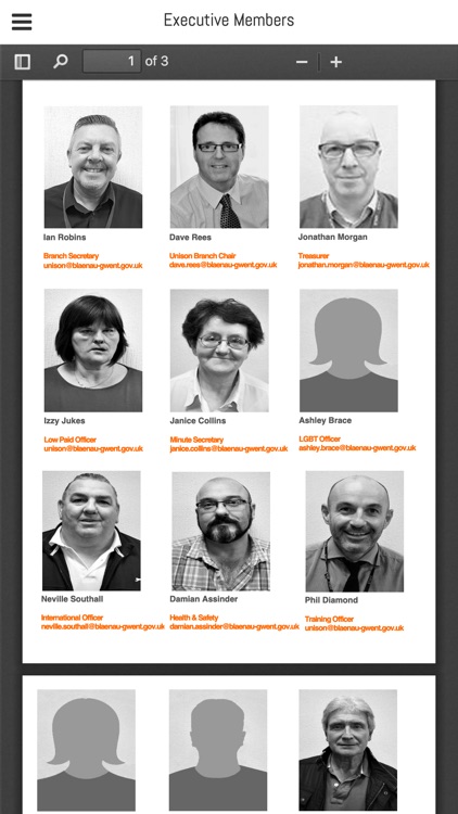 Unison Blaenau Gwent screenshot-4