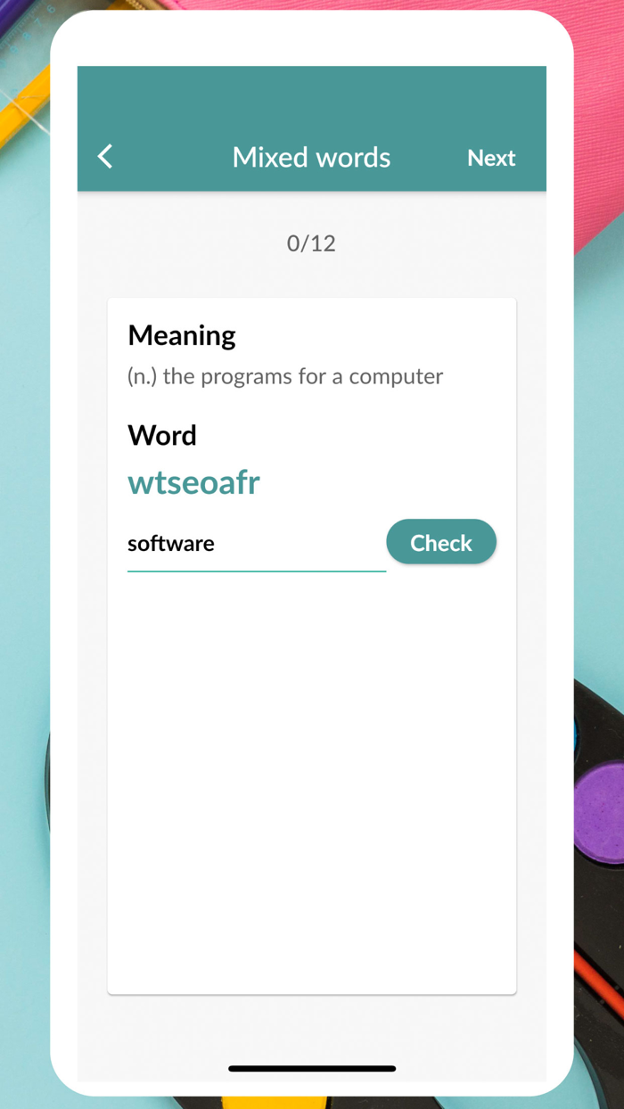 TOEIC Essential Words Trainer