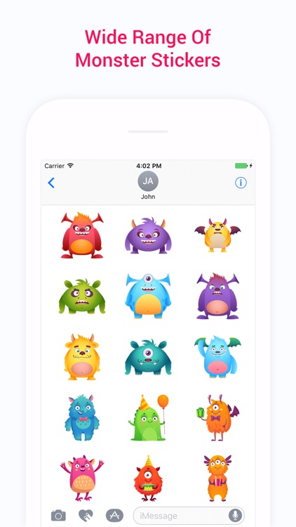 Little Monster Stickers Pack