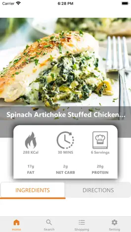 Game screenshot Keto Recipes: Low Carb Diet apk