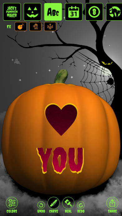 Jack's Halloween Pumpkin Maker screenshot 2
