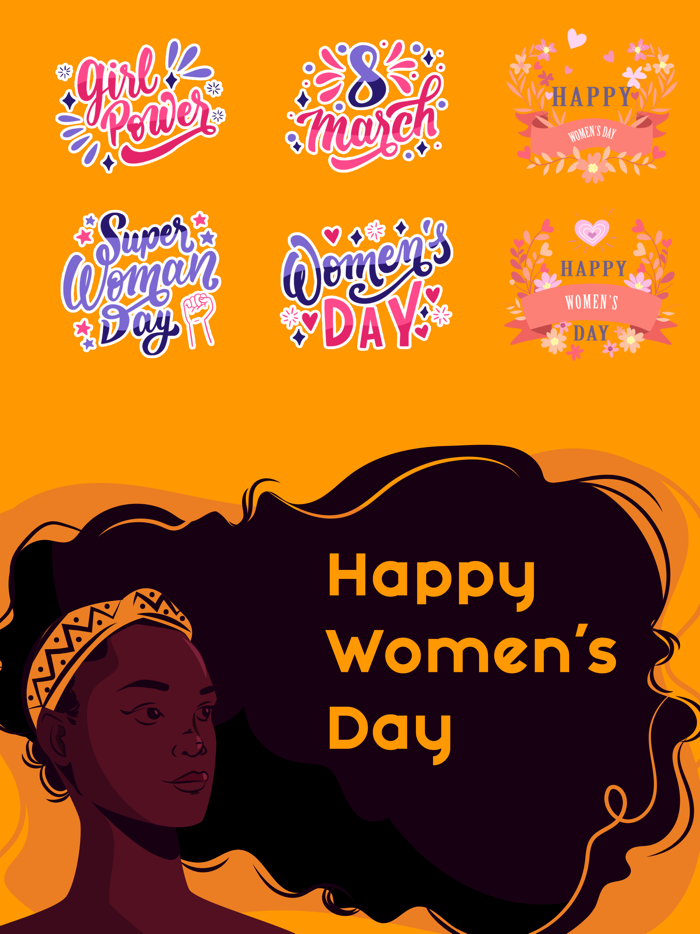 Womens Day Stickers