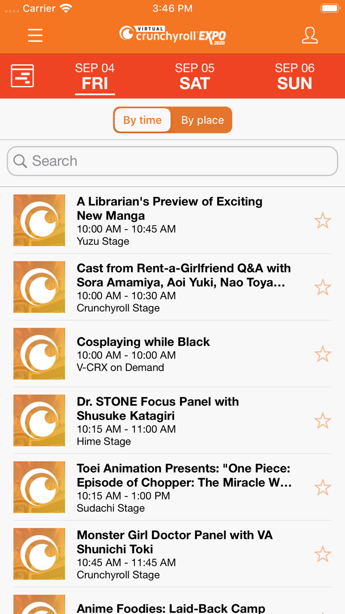 Virtual Crunchyroll Expo