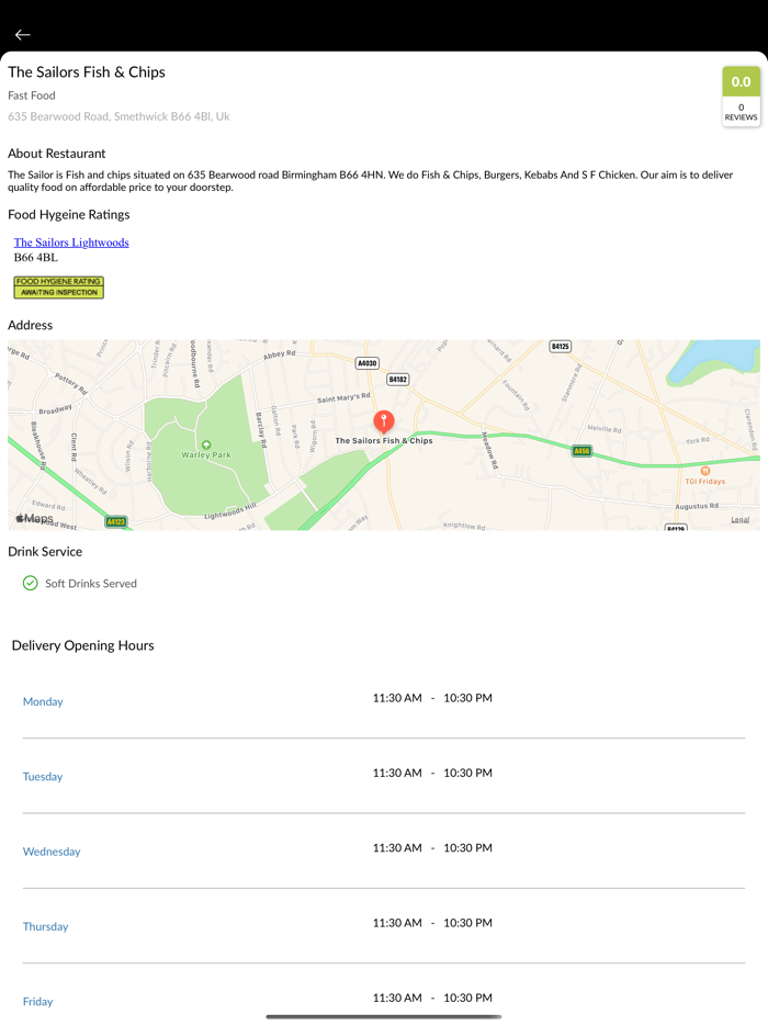 The Sailors Fish  Chips