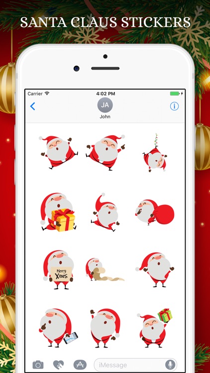 Santa Claus Stickers Pack!